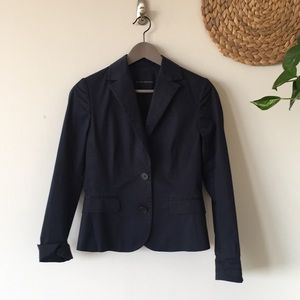 Banana Republic Blue Blazer Closet Basic Size 2